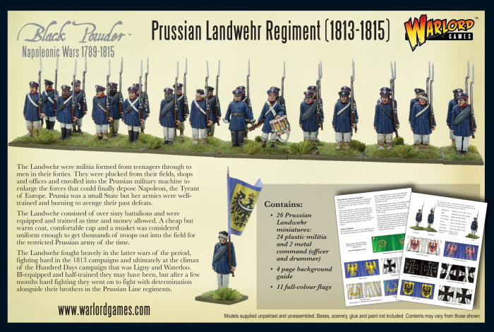 Black Powder: Preußische Landwehr 1813–1815